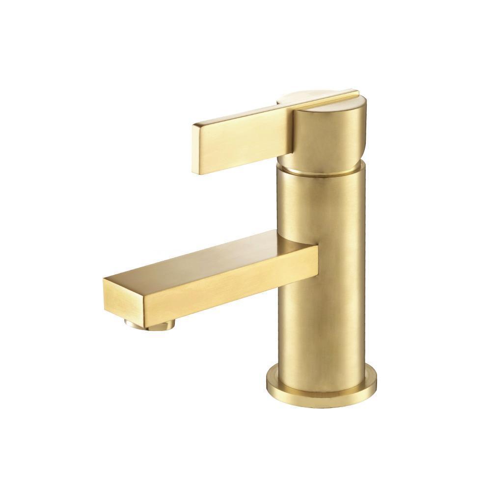 Flusso Serie 145.1000 Single Hole Bathroom Faucet with Drain Assembly