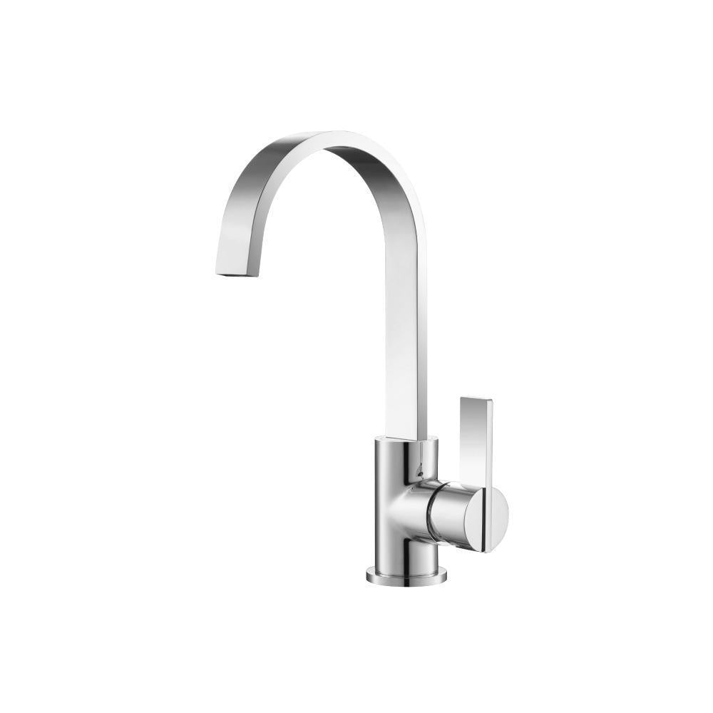 Flusso 145.1500 Single Hole Bathroom Faucet - With Swivel Spout