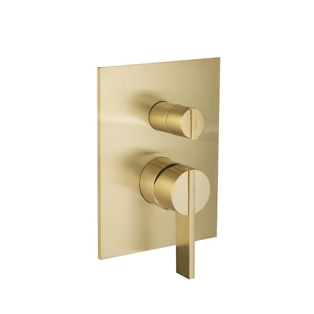 Flusso 145.2100 Tub/Shower Trim With Pressure Balance Valve - 2-Output