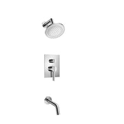 Flusso 145.3200 Two Output Shower Set With Shower Head And Tub Spout