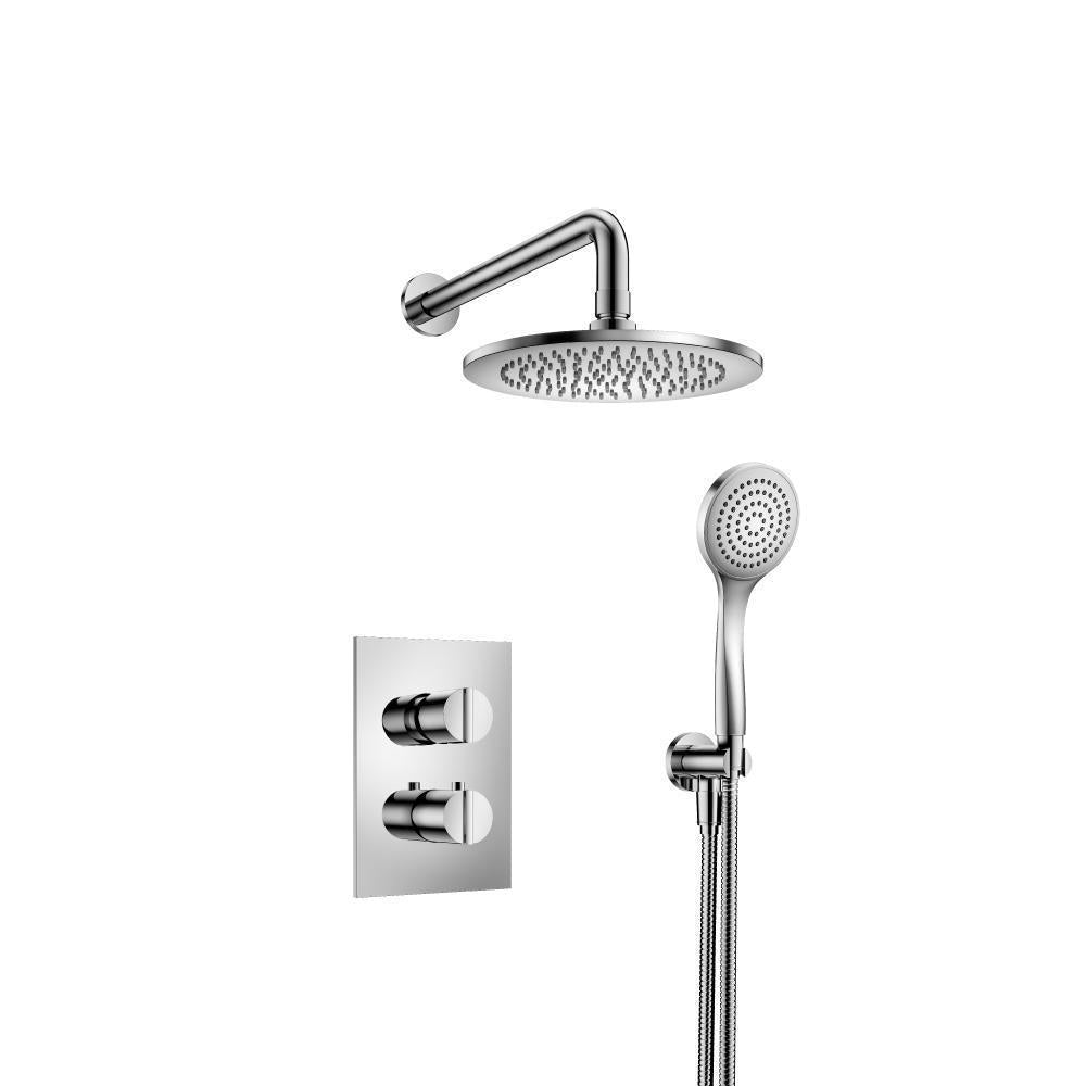 Flusso 145.7050 Two Output Shower Set With Shower Head And Hand Held