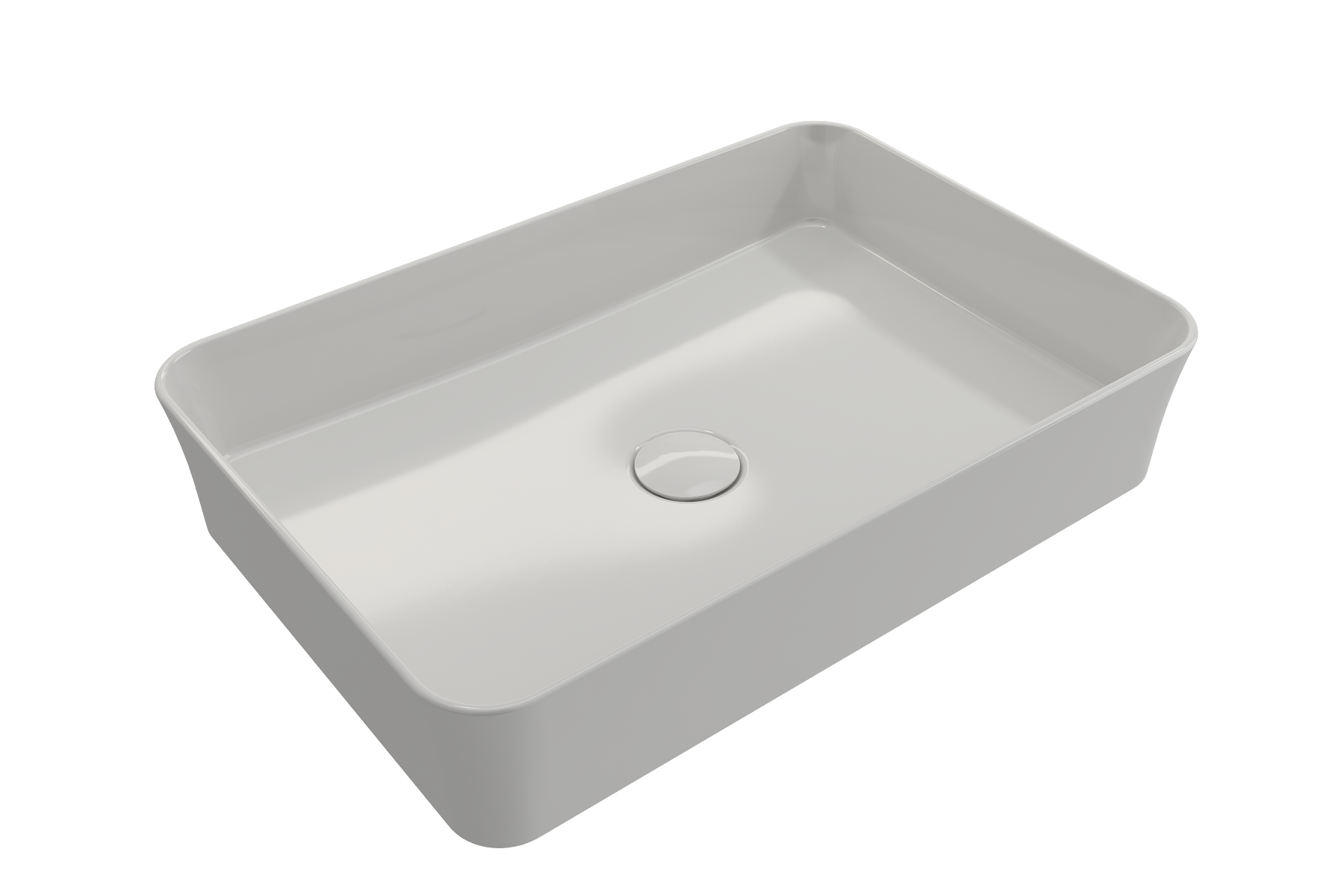 Sottile Rectangle Vessel Fireclay 21.5 in. 1476