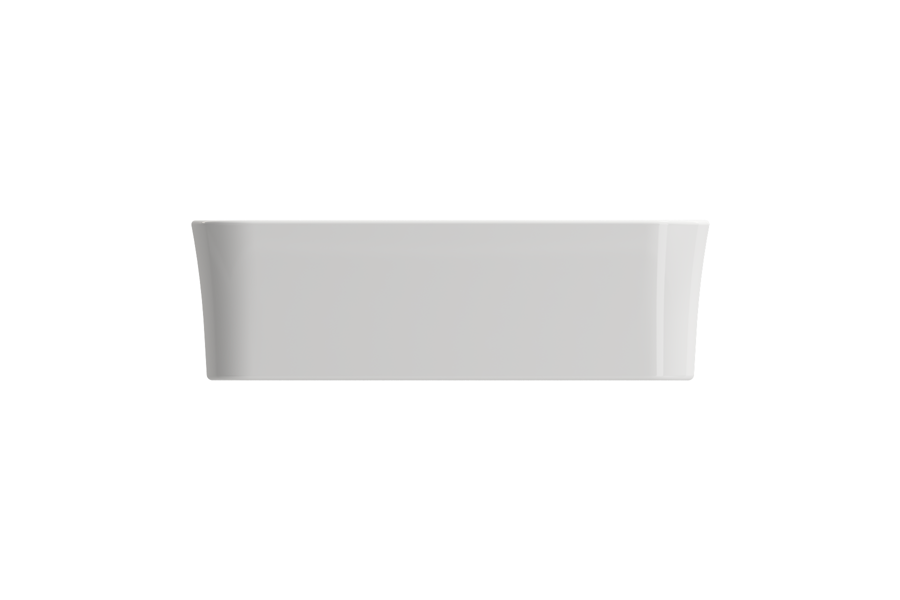 Sottile Rectangle Vessel Fireclay 21.5 in. 1476