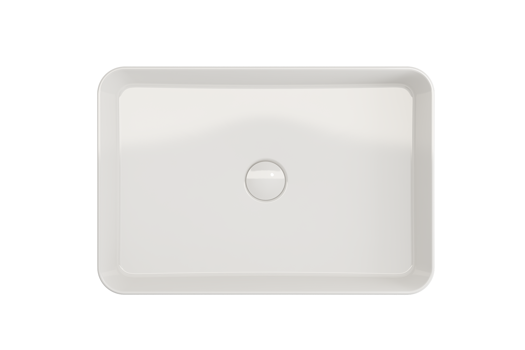 Sottile Rectangle Vessel Fireclay 21.5 in. 1476