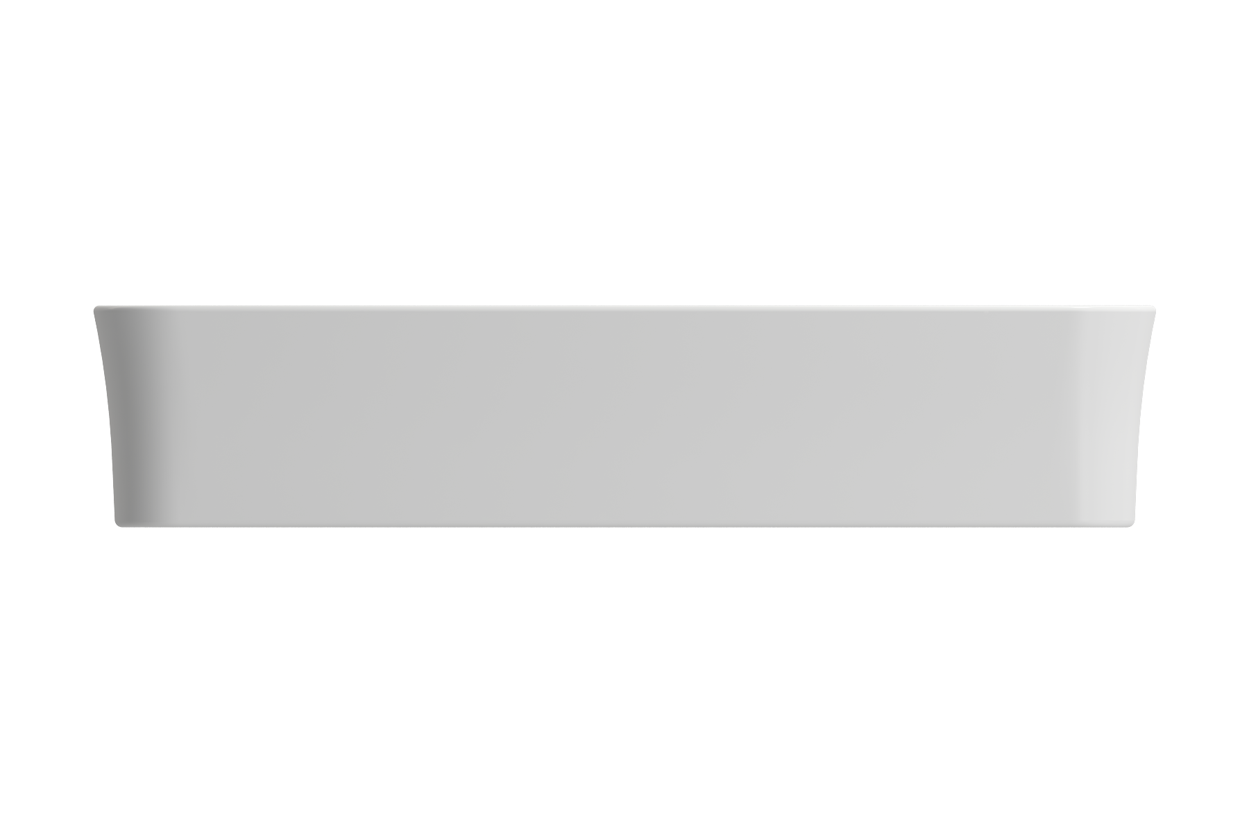 Sottile Rectangle Vessel Fireclay 21.5 in. 1476