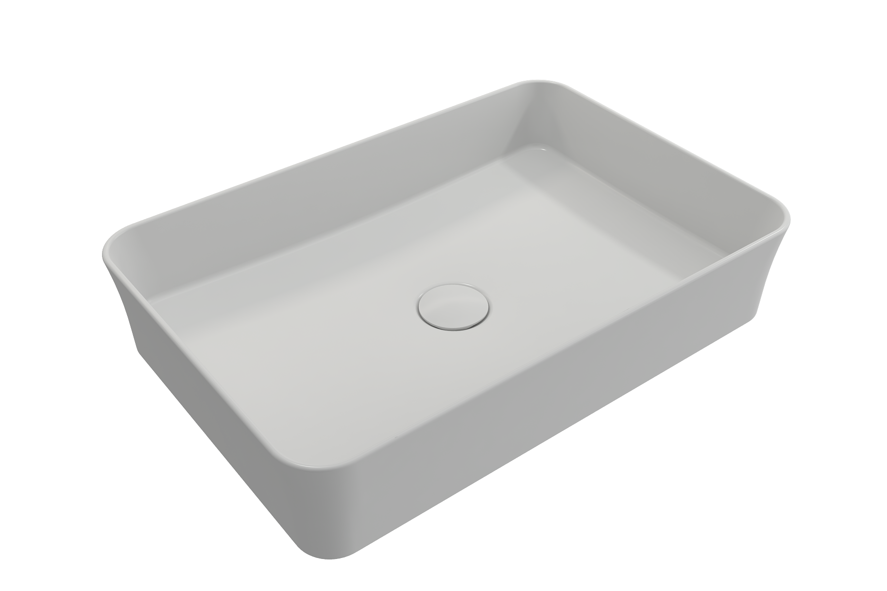 Sottile Rectangle Vessel Fireclay 21.5 in. 1476