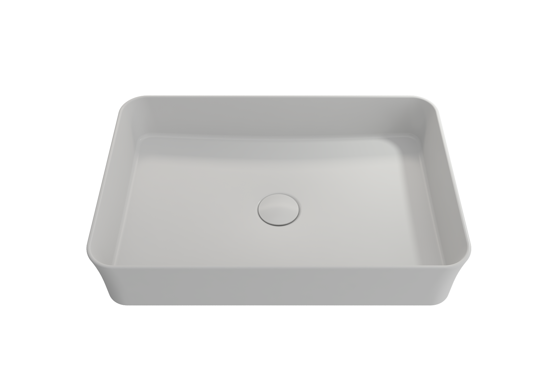 Sottile Rectangle Vessel Fireclay 21.5 in. 1476