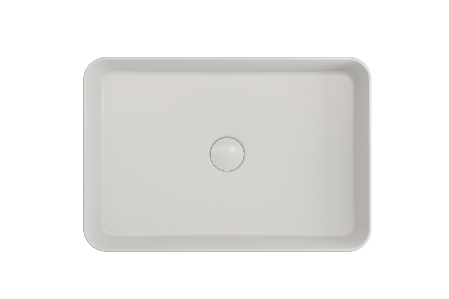 Sottile Rectangle Vessel Fireclay 21.5 in. 1476