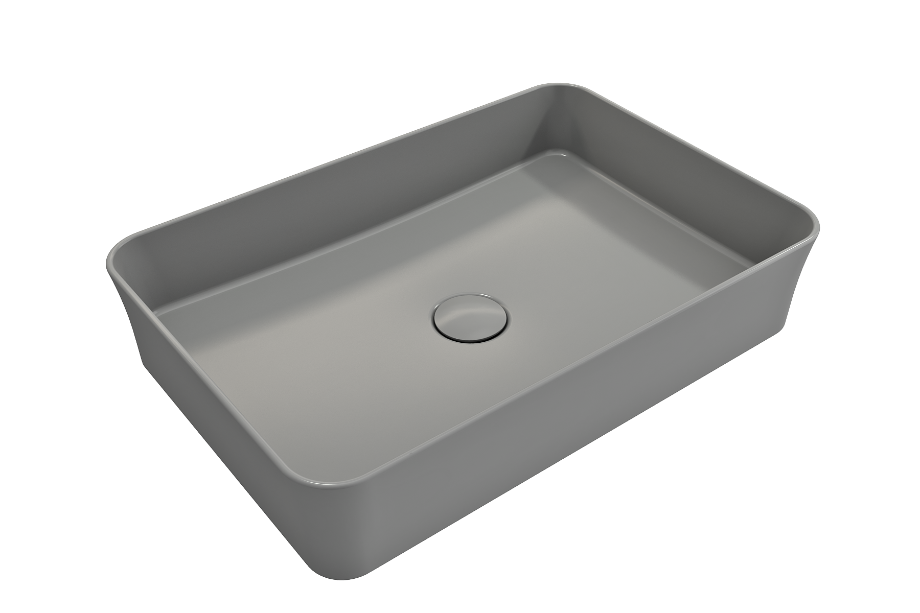 Sottile Rectangle Vessel Fireclay 21.5 in. 1476
