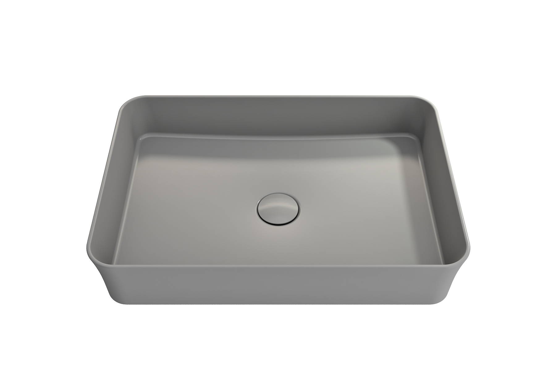 Sottile Rectangle Vessel Fireclay 21.5 in. 1476