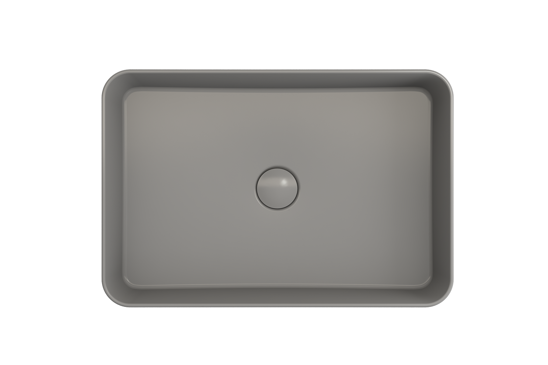 Sottile Rectangle Vessel Fireclay 21.5 in. 1476