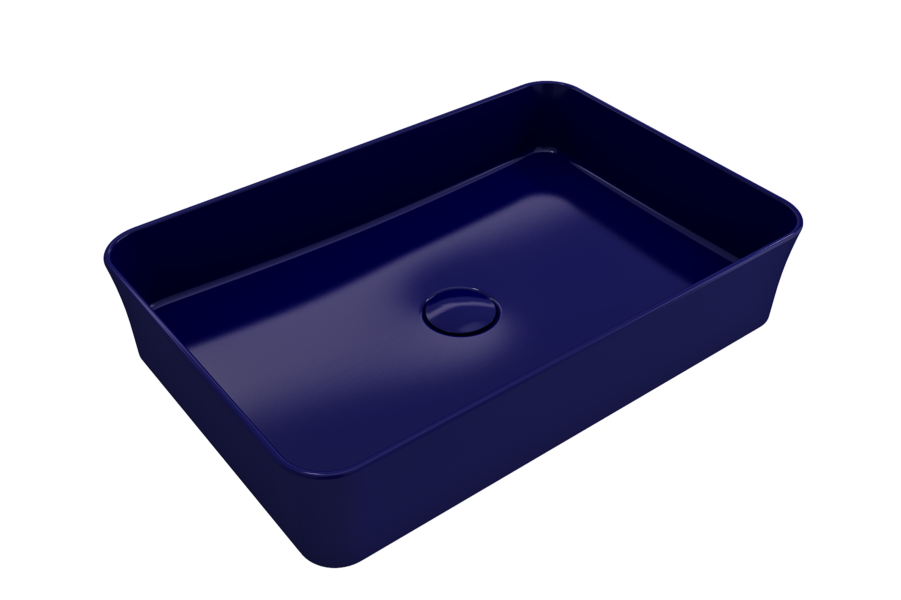 Sottile Rectangle Vessel Fireclay 21.5 in. 1476