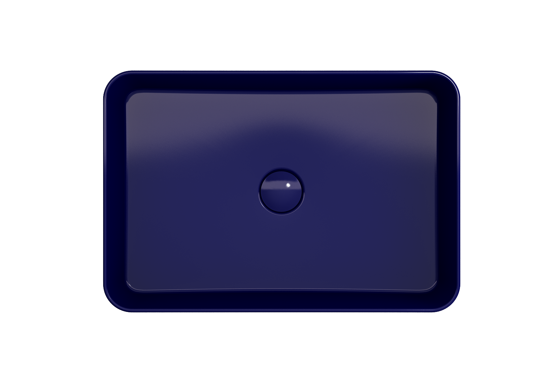Sottile Rectangle Vessel Fireclay 21.5 in. 1476