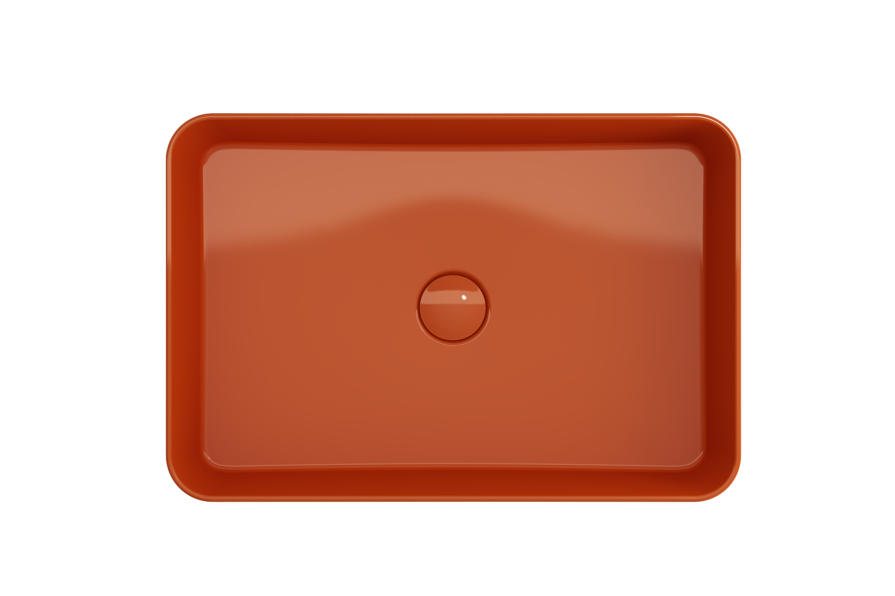 Sottile Rectangle Vessel Fireclay 21.5 in. 1476