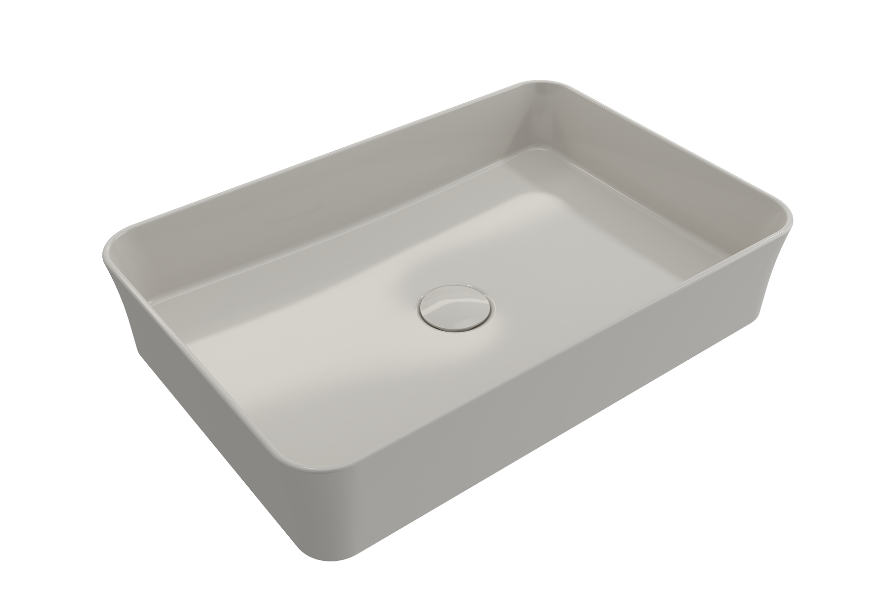 Sottile Rectangle Vessel Fireclay 21.5 in. 1476