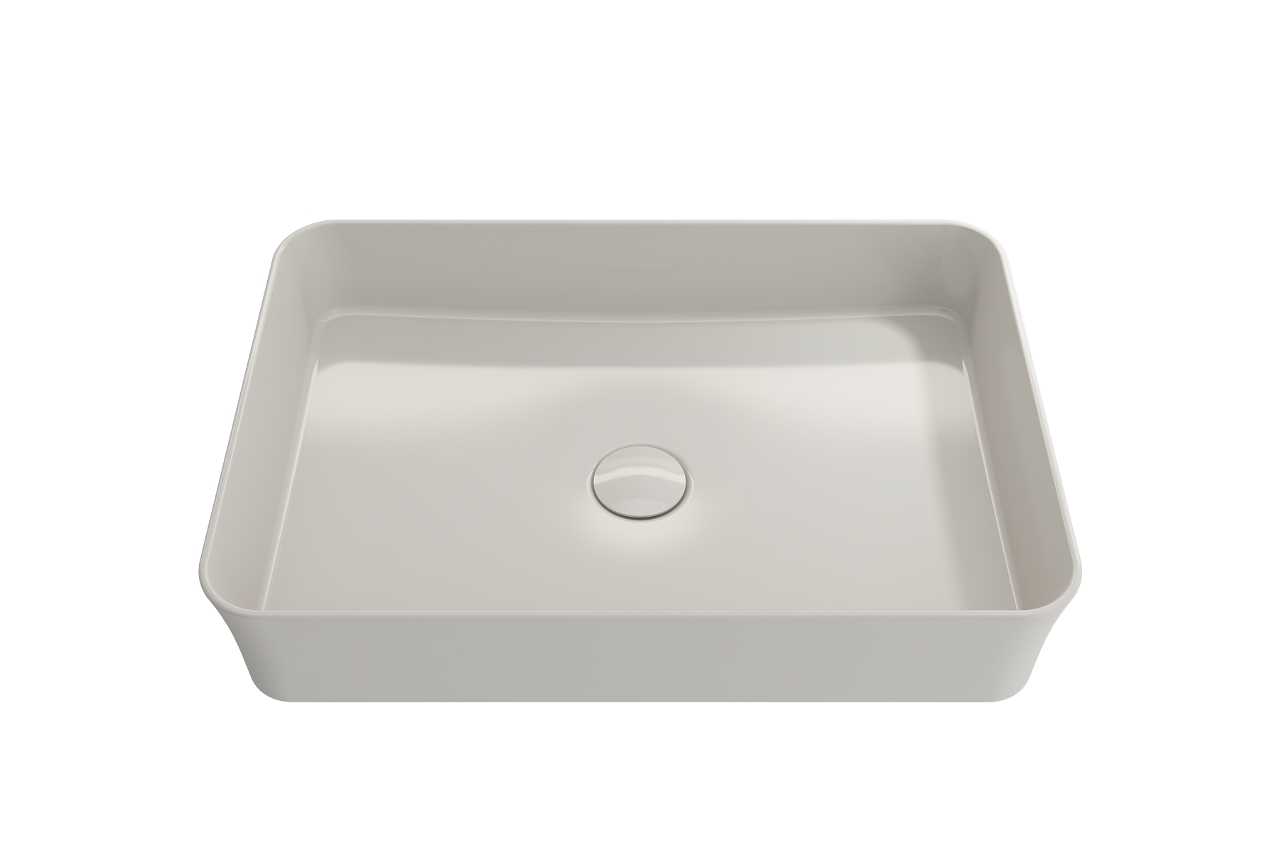 Sottile Rectangle Vessel Fireclay 21.5 in. 1476