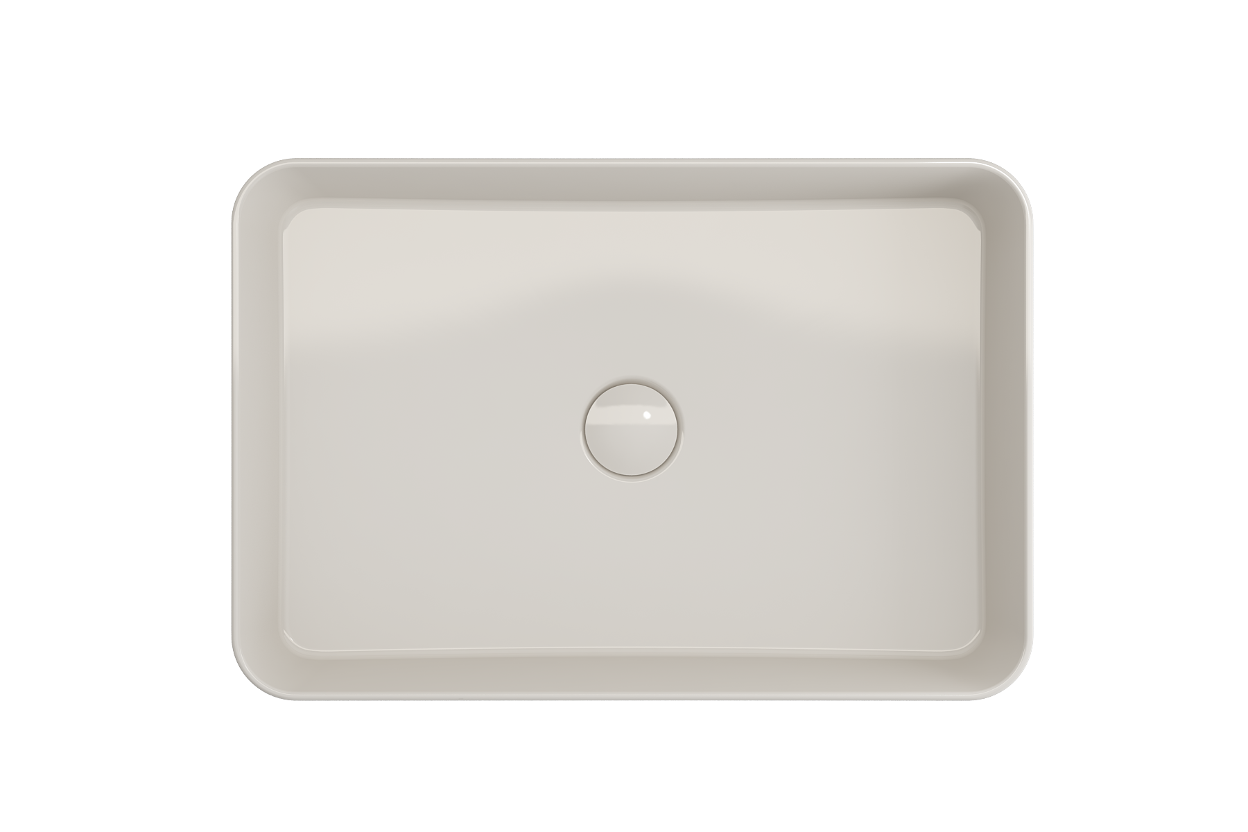 Sottile Rectangle Vessel Fireclay 21.5 in. 1476