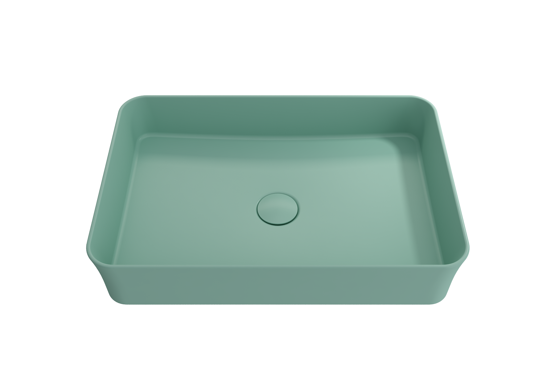 Sottile Rectangle Vessel Fireclay 21.5 in. 1476