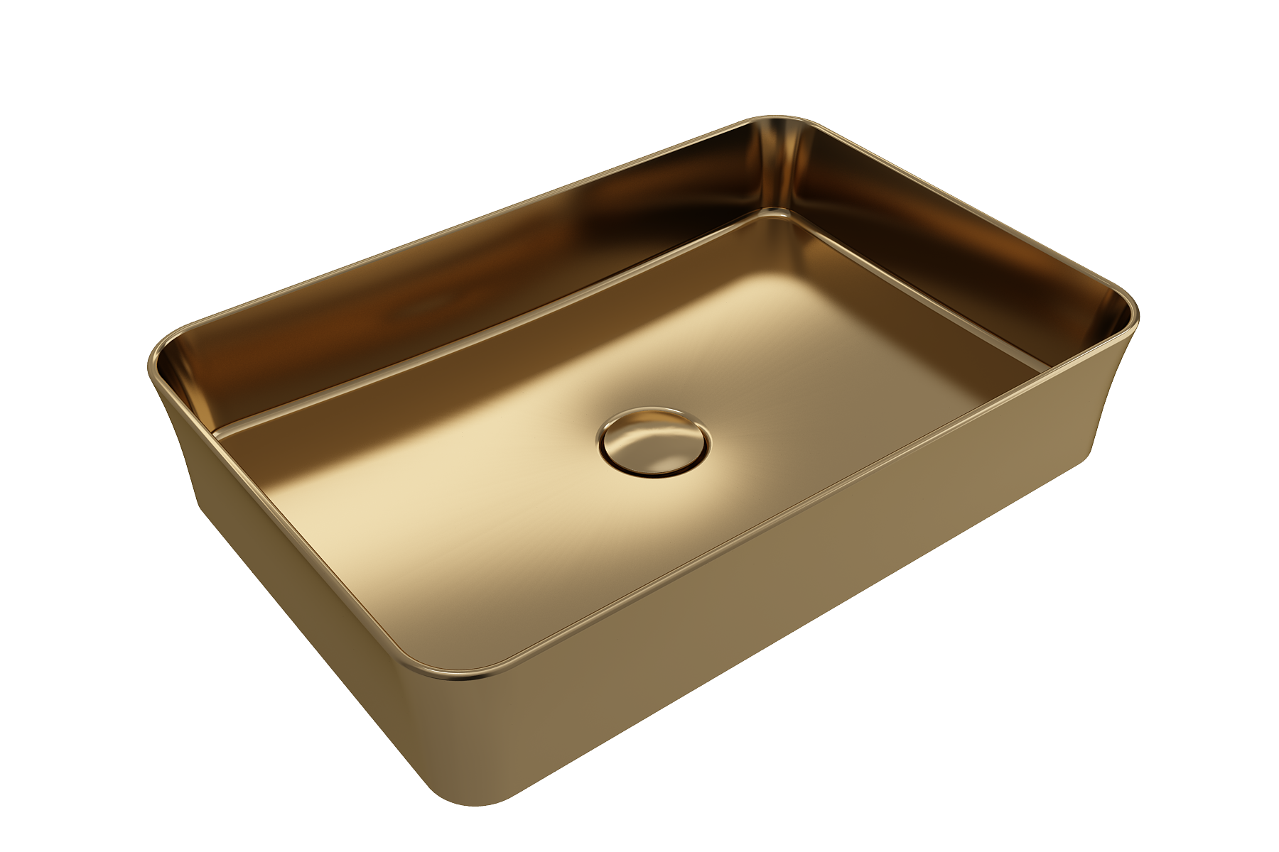 Sottile Rectangle Vessel Fireclay 21.5 in. 1476