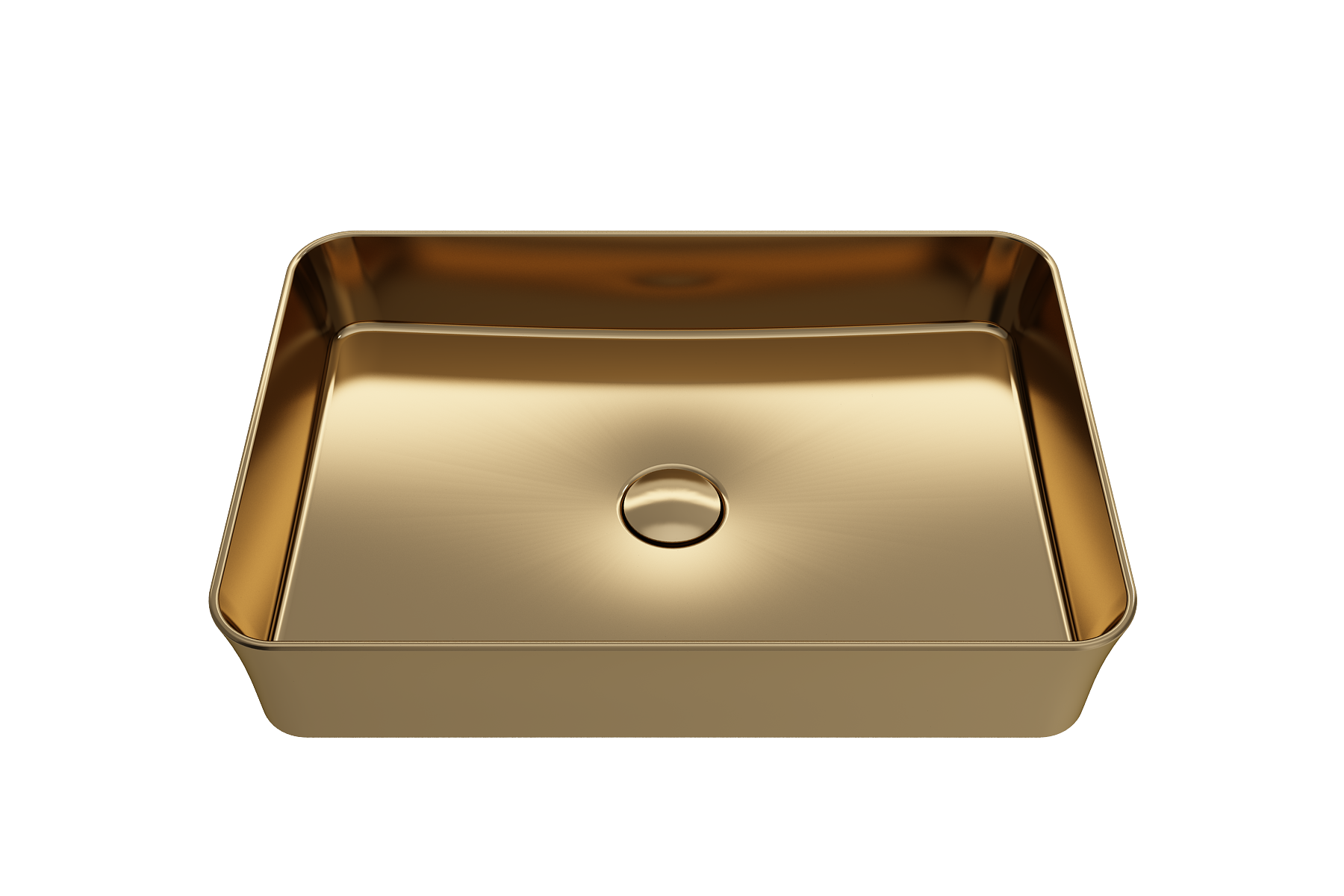 Sottile Rectangle Vessel Fireclay 21.5 in. 1476