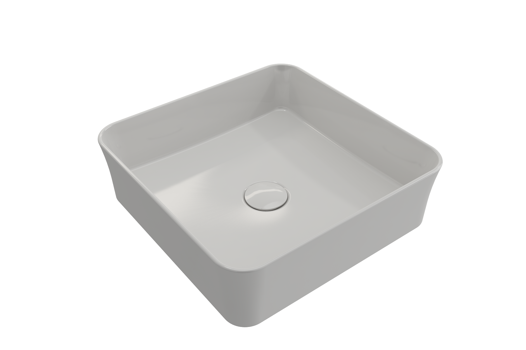 Sottile Square Vessel Fireclay 15.25 in. 1477