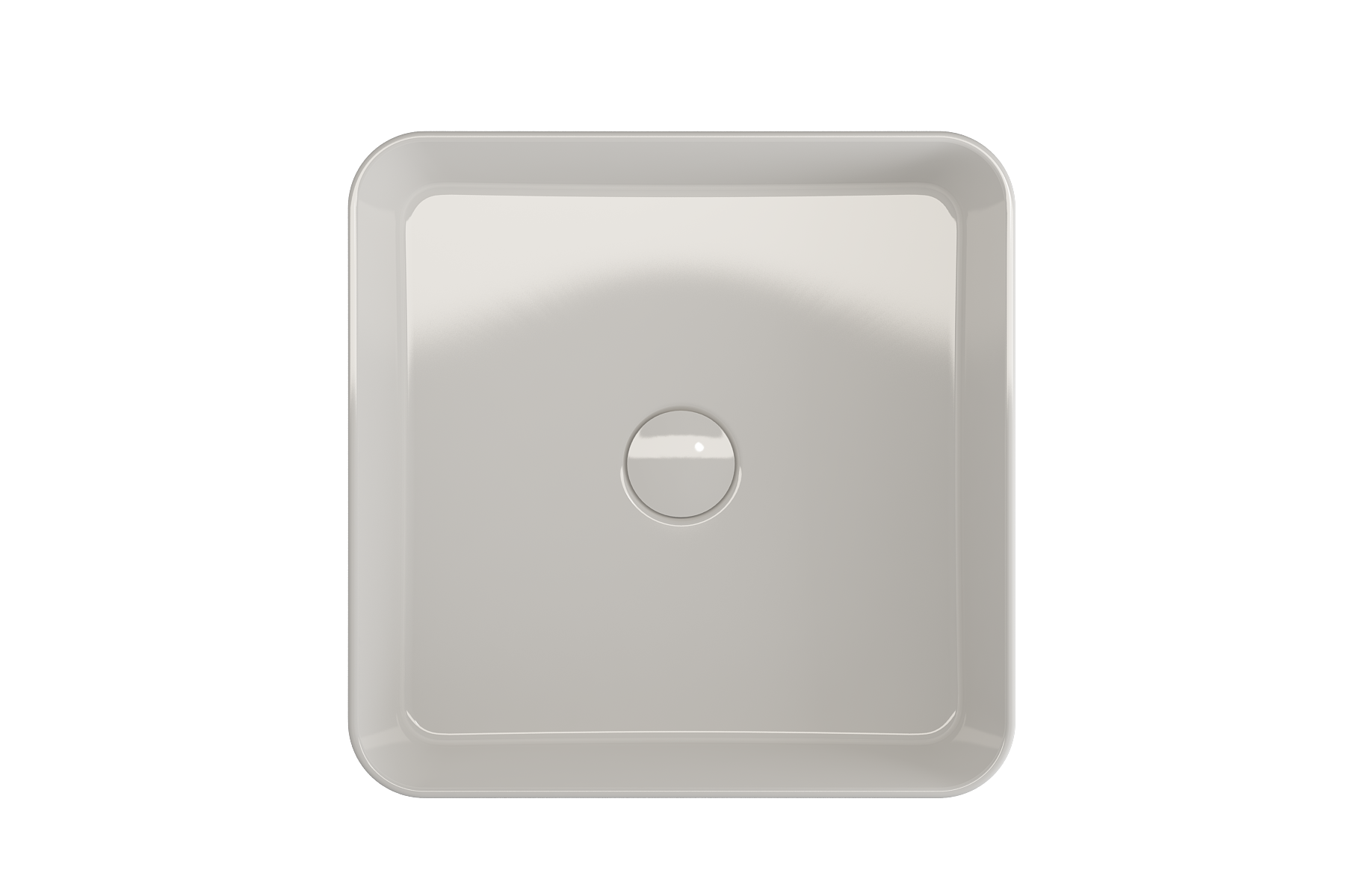 Sottile Square Vessel Fireclay 15.25 in. 1477
