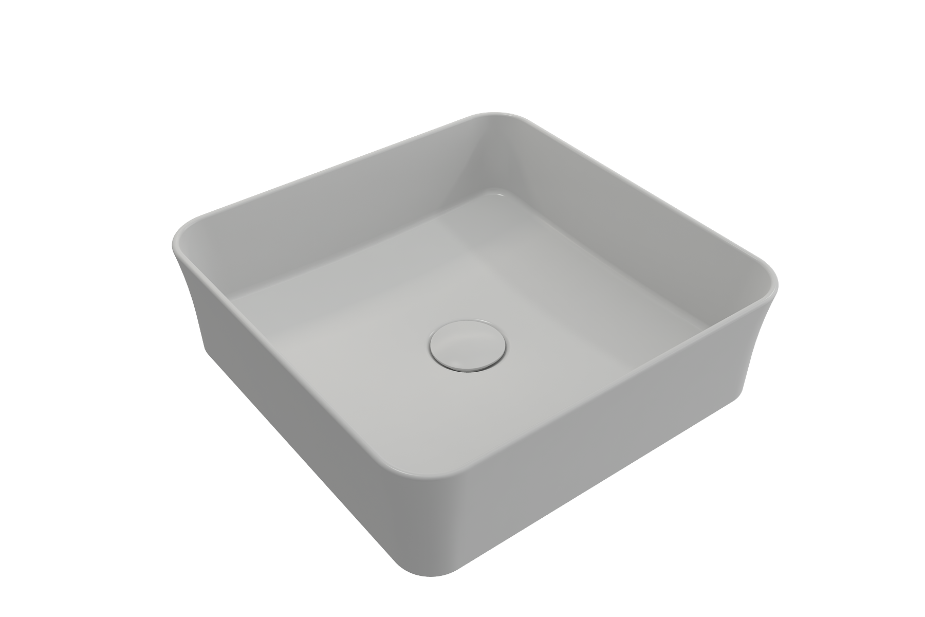 Sottile Square Vessel Fireclay 15.25 in. 1477