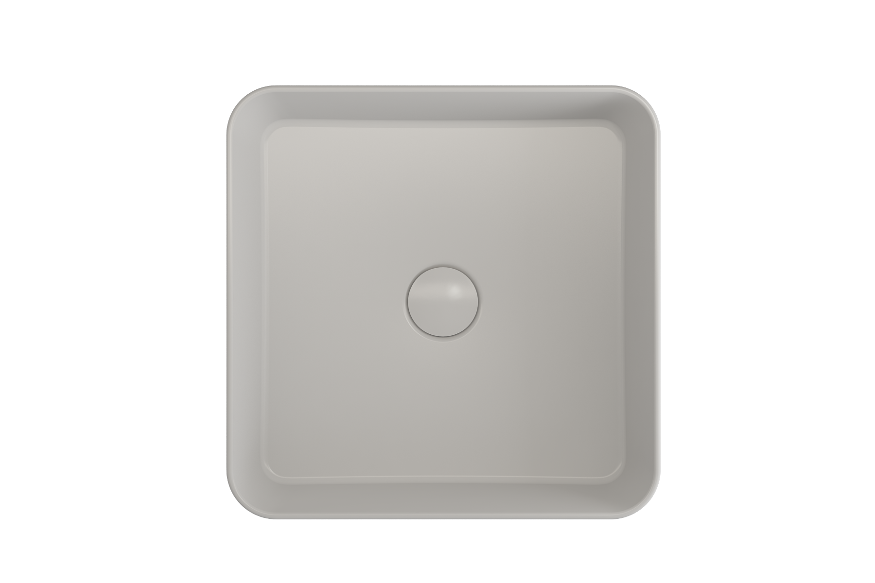Sottile Square Vessel Fireclay 15.25 in. 1477