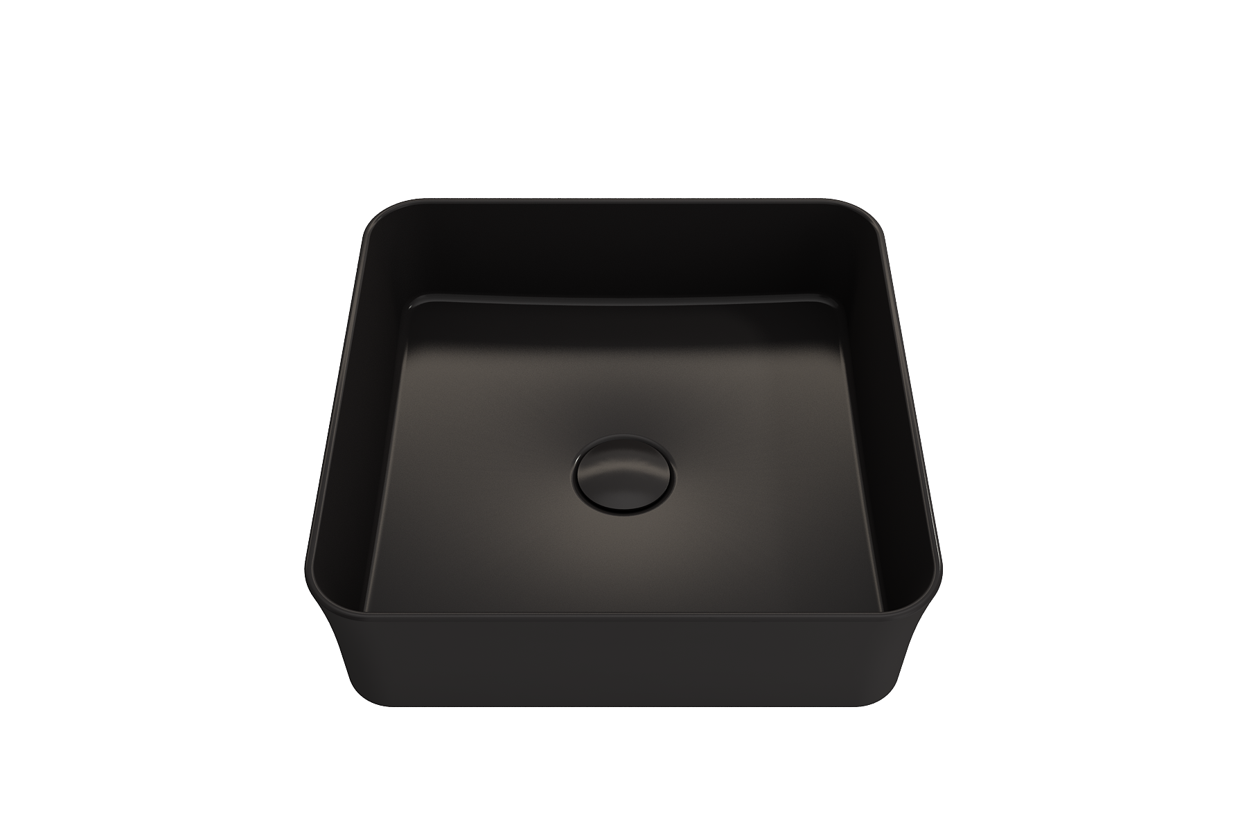 Sottile Square Vessel Fireclay 15.25 in. 1477