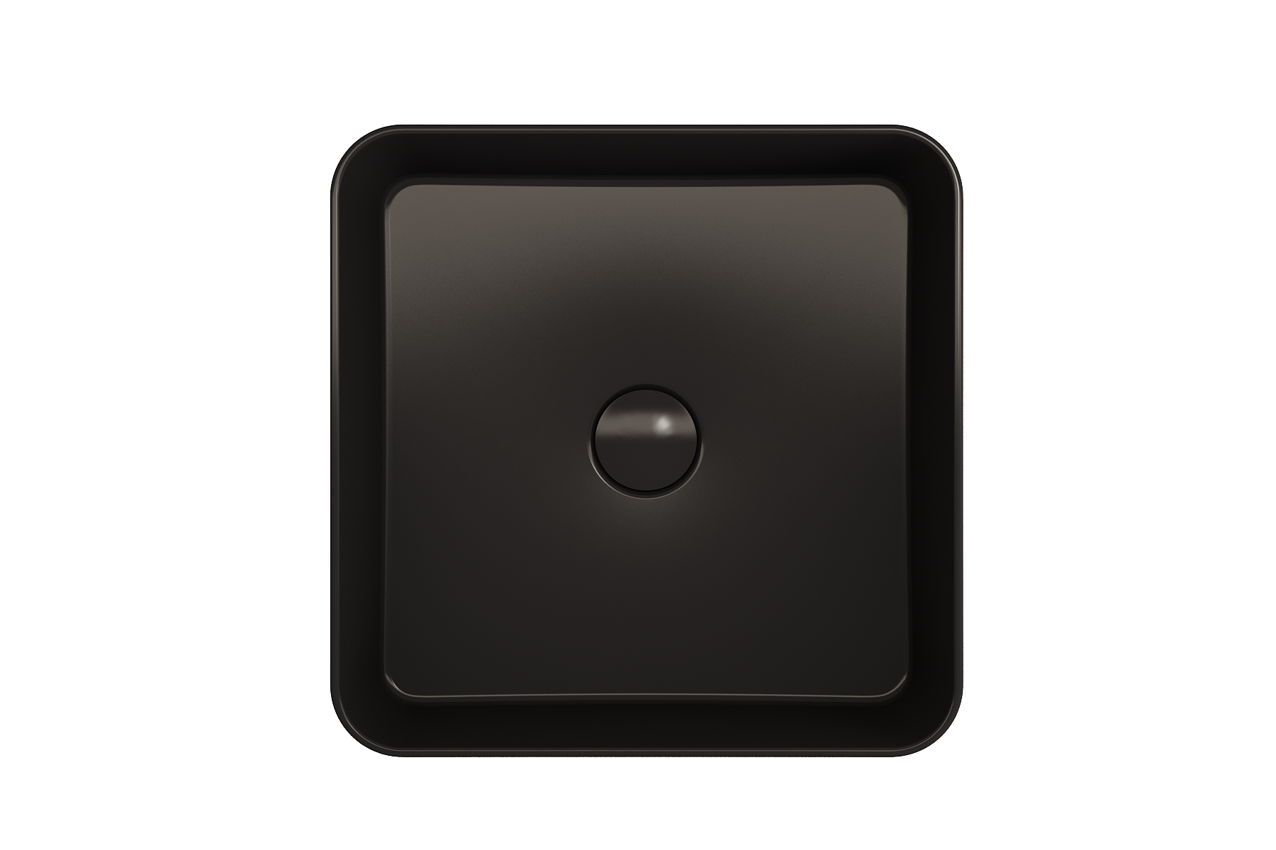 Sottile Square Vessel Fireclay 15.25 in. 1477