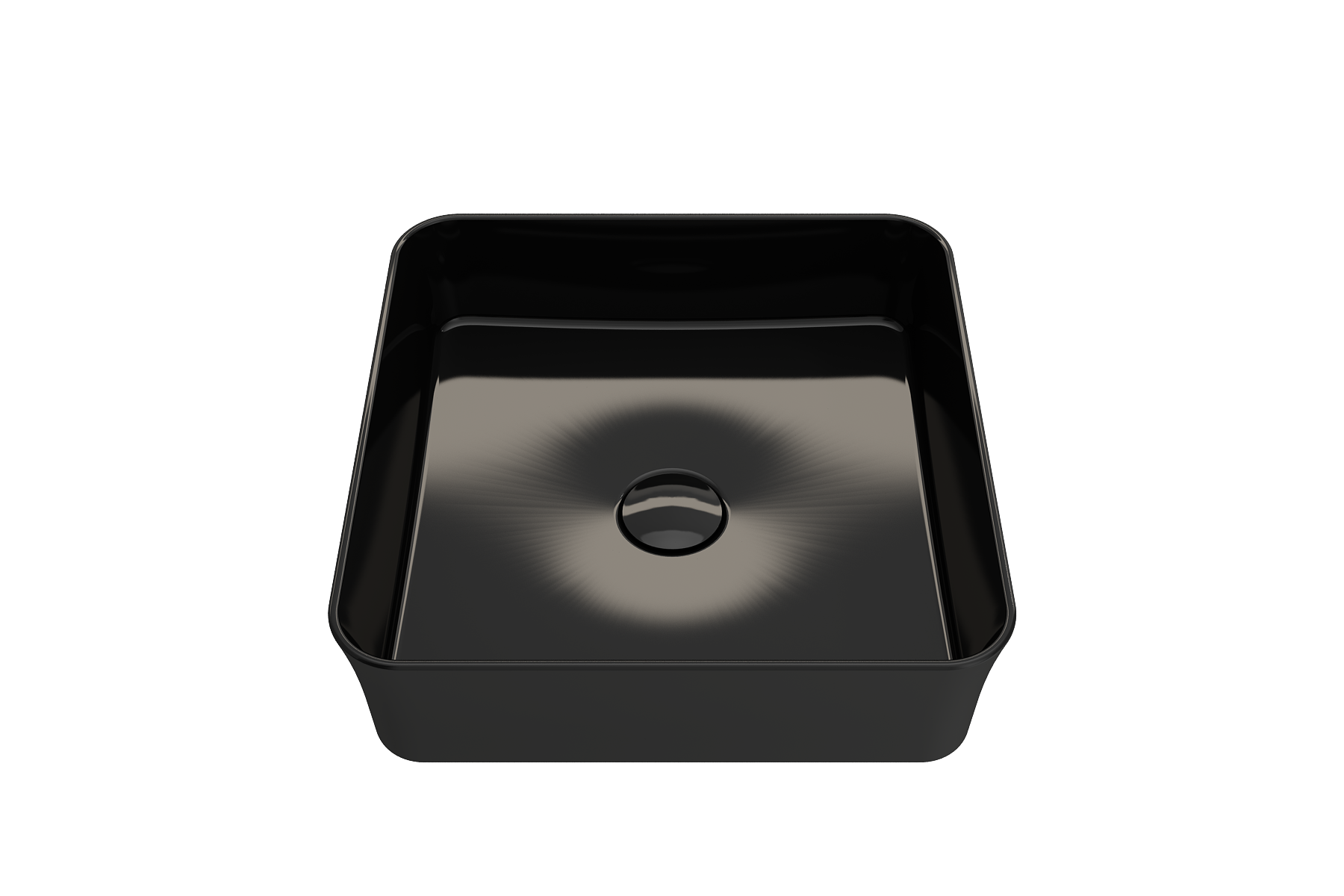 Sottile Square Vessel Fireclay 15.25 in. 1477