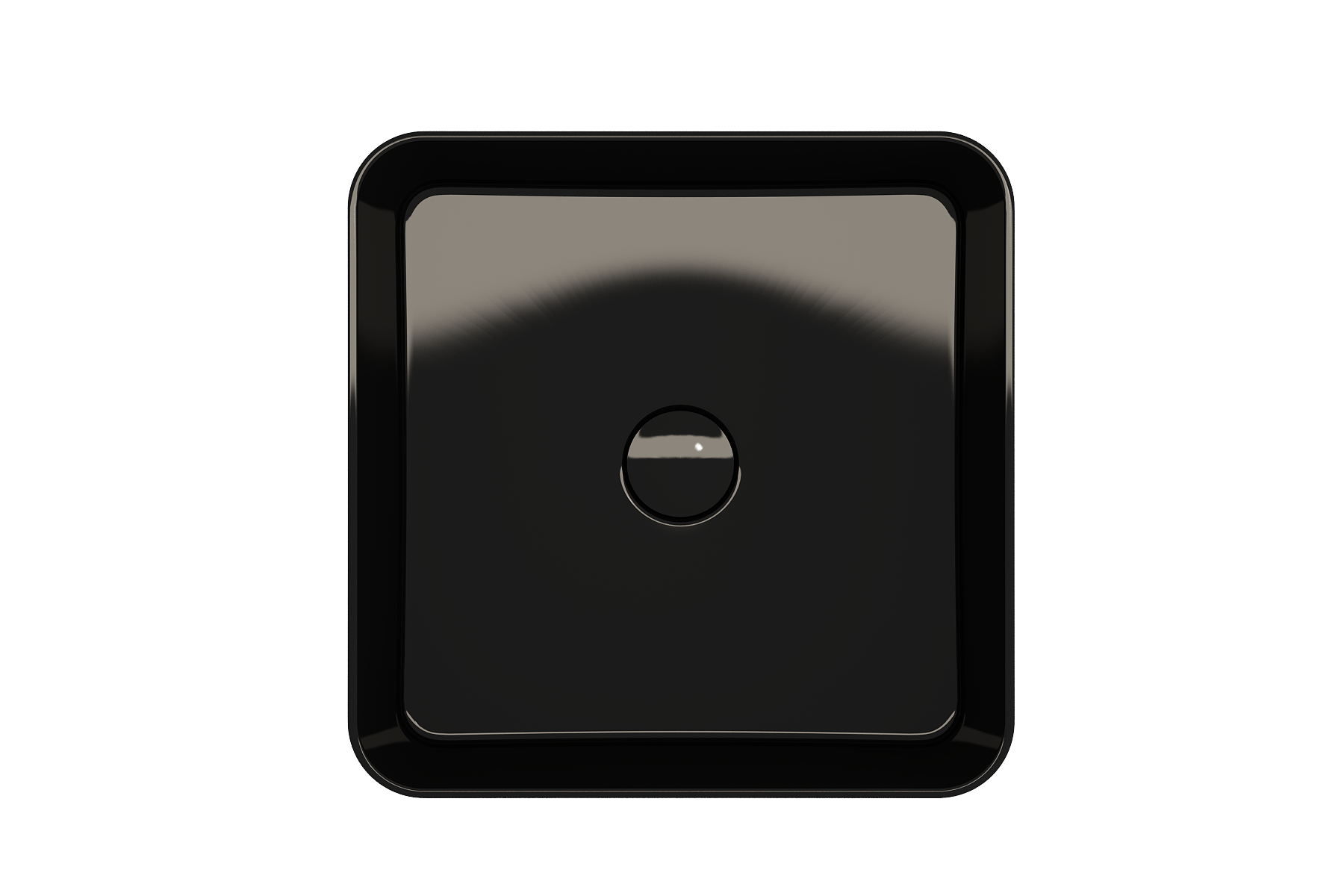 Sottile Square Vessel Fireclay 15.25 in. 1477