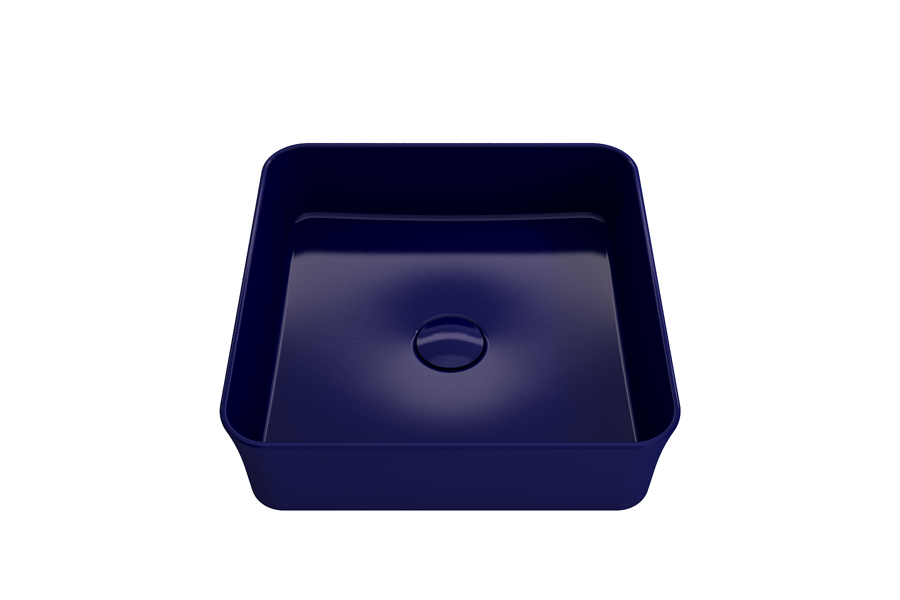 Sottile Square Vessel Fireclay 15.25 in. 1477
