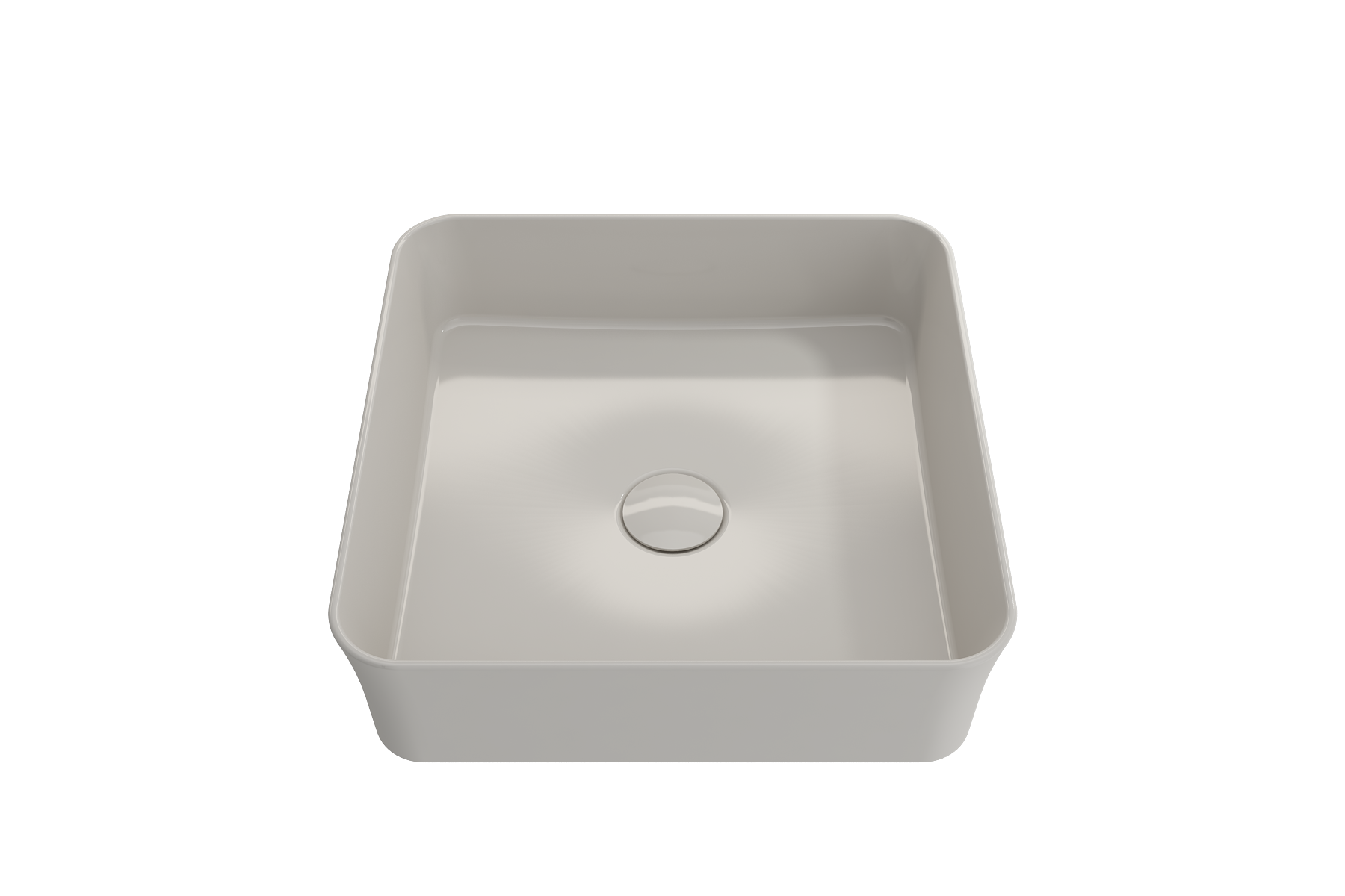Sottile Square Vessel Fireclay 15.25 in. 1477