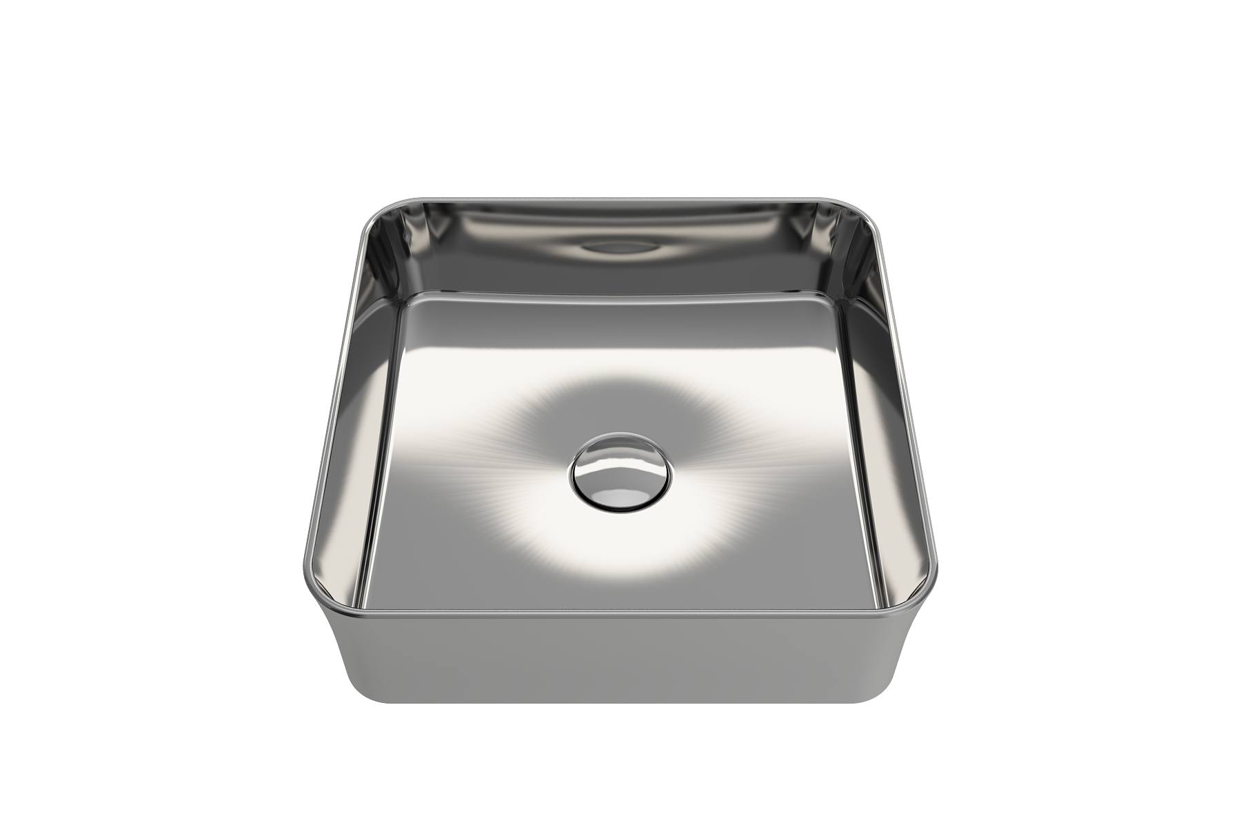Sottile Square Vessel Fireclay 15.25 in. 1477