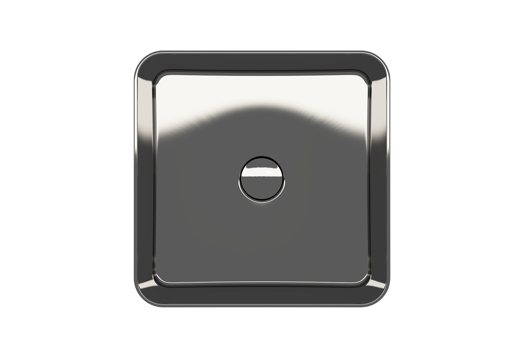 Sottile Square Vessel Fireclay 15.25 in. 1477