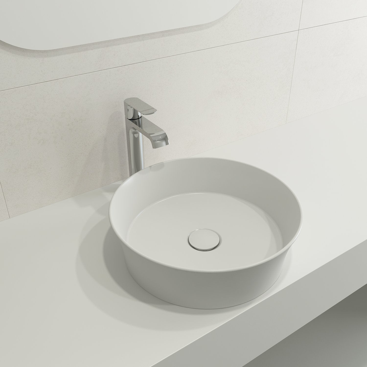 Sottile Round Vessel Fireclay 15 in. 1478