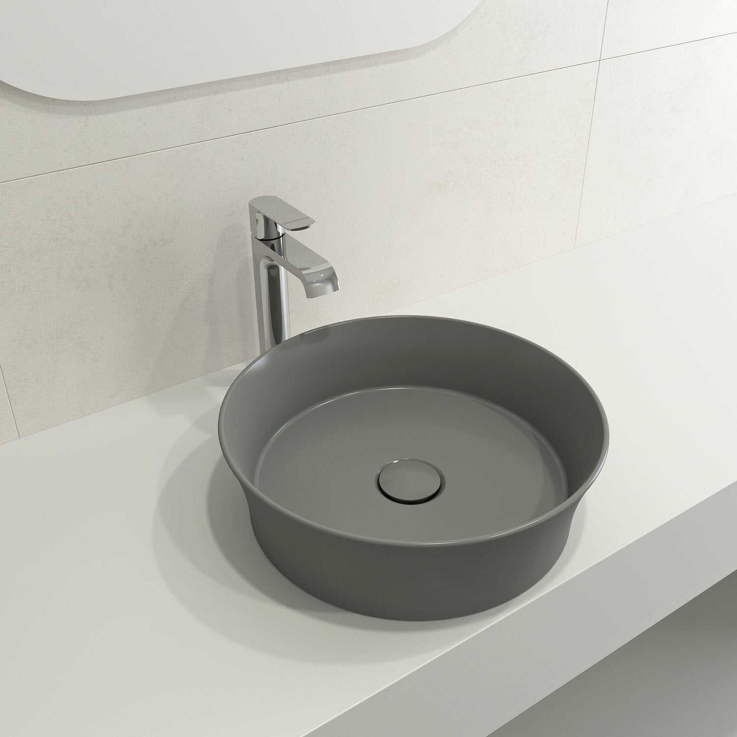 Sottile Round Vessel Fireclay 15 in. 1478