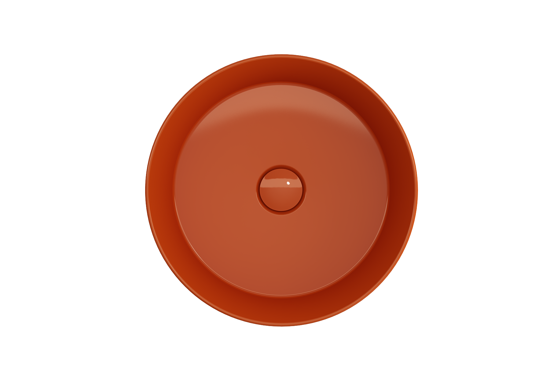 Sottile Round Vessel Fireclay 15 in. 1478