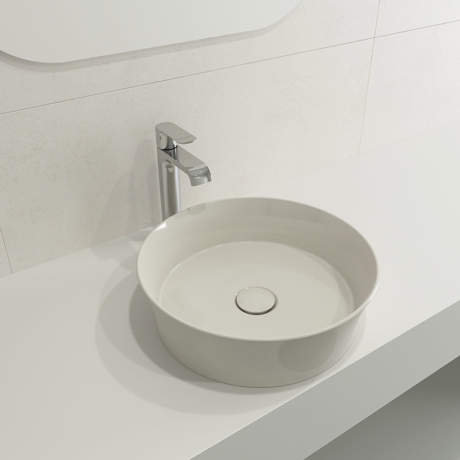 Sottile Round Vessel Fireclay 15 in. 1478
