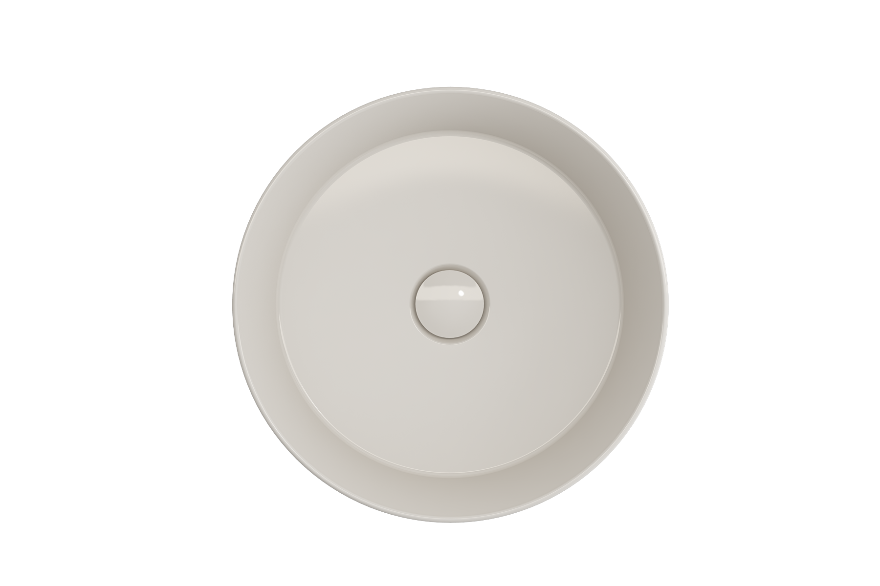 Sottile Round Vessel Fireclay 15 in. 1478