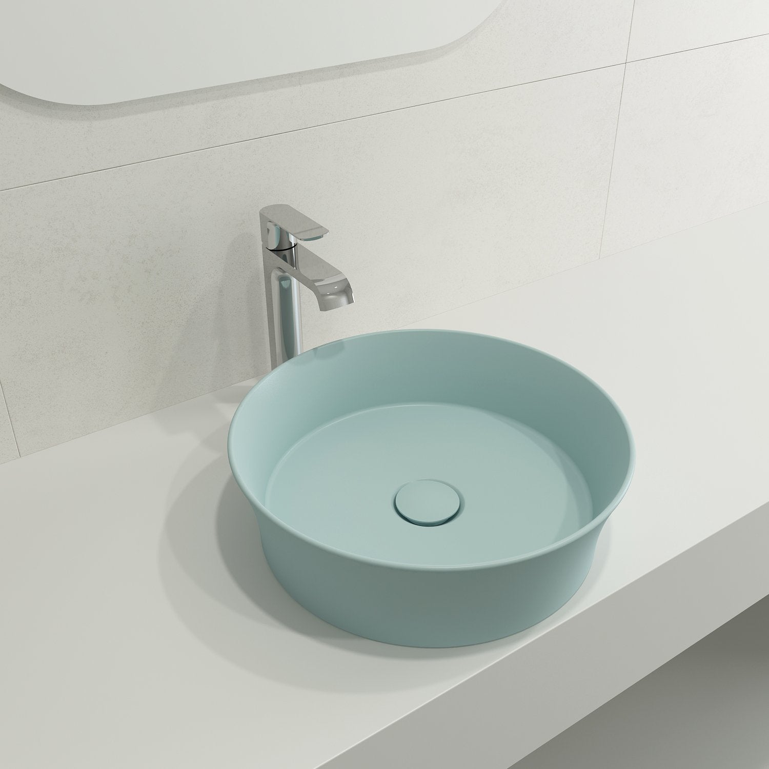 Sottile Round Vessel Fireclay 15 in. 1478