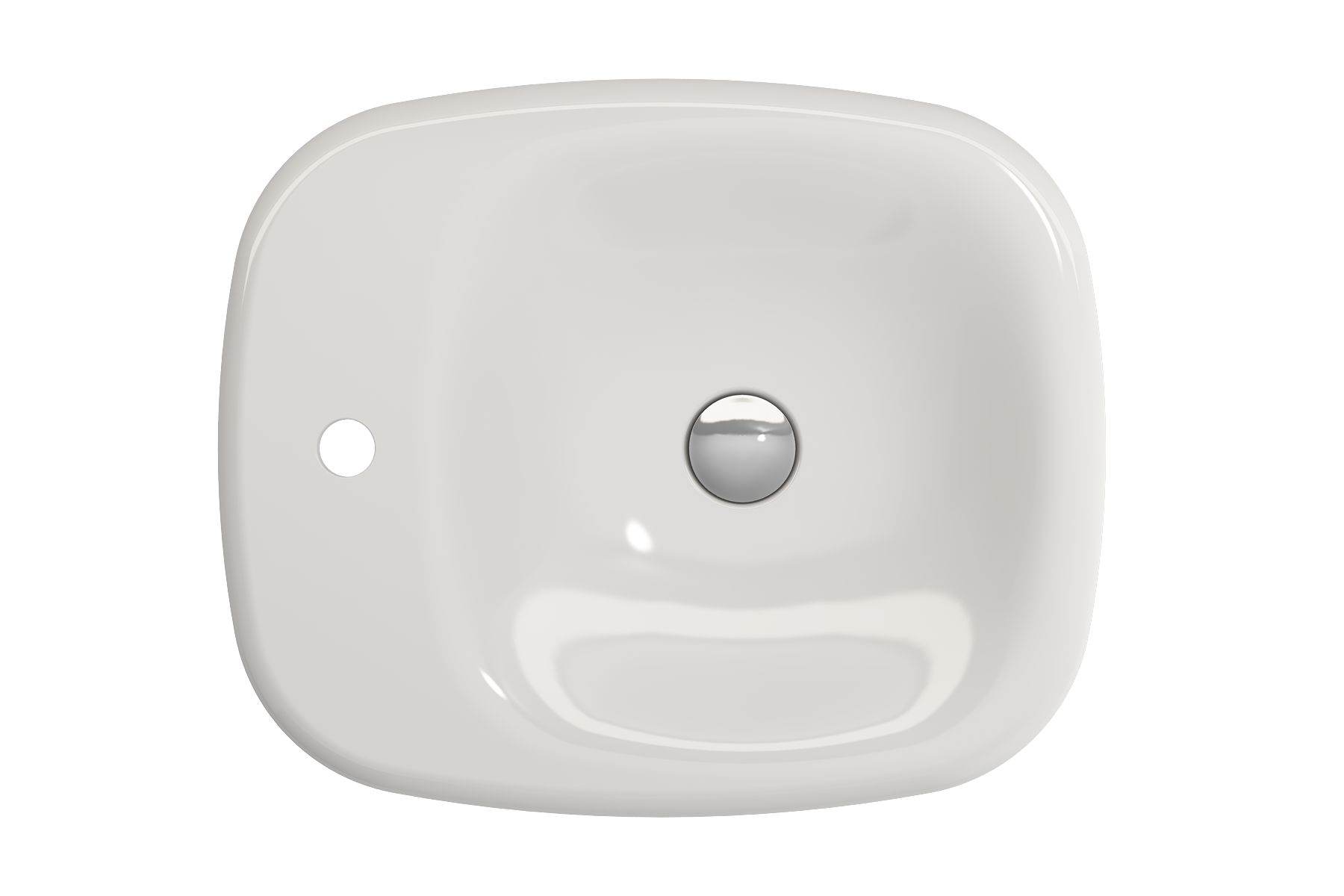 Fenice Vessel Fireclay 21.75 in. 1-Hole 1489
