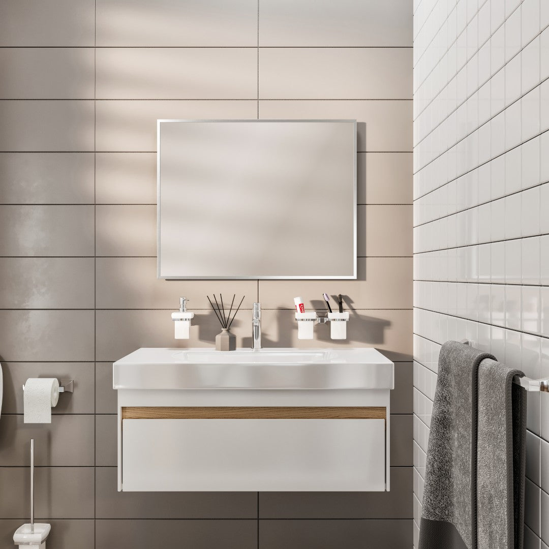 Eviva Sax Metal Framed Mirror