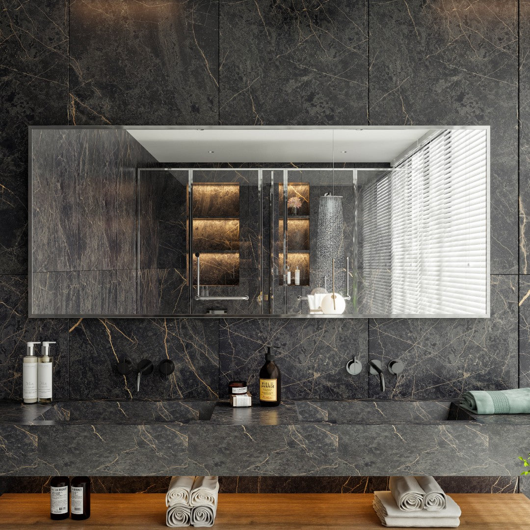 Eviva Sax Metal Framed Mirror