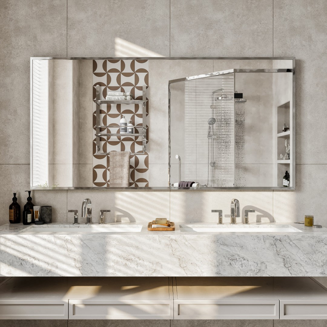 Eviva Sax Metal Framed Mirror