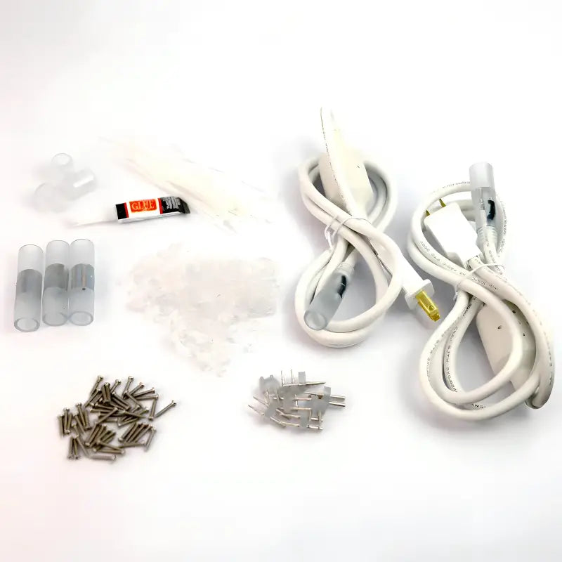 150' Cool White LED Rope Light, 2 Wire 1/2", 120 Volt