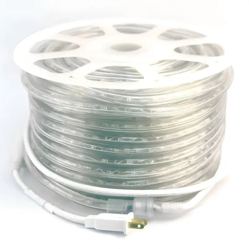 150' Warm White LED Rope Light, 2 Wire 1/2", 120 Volt