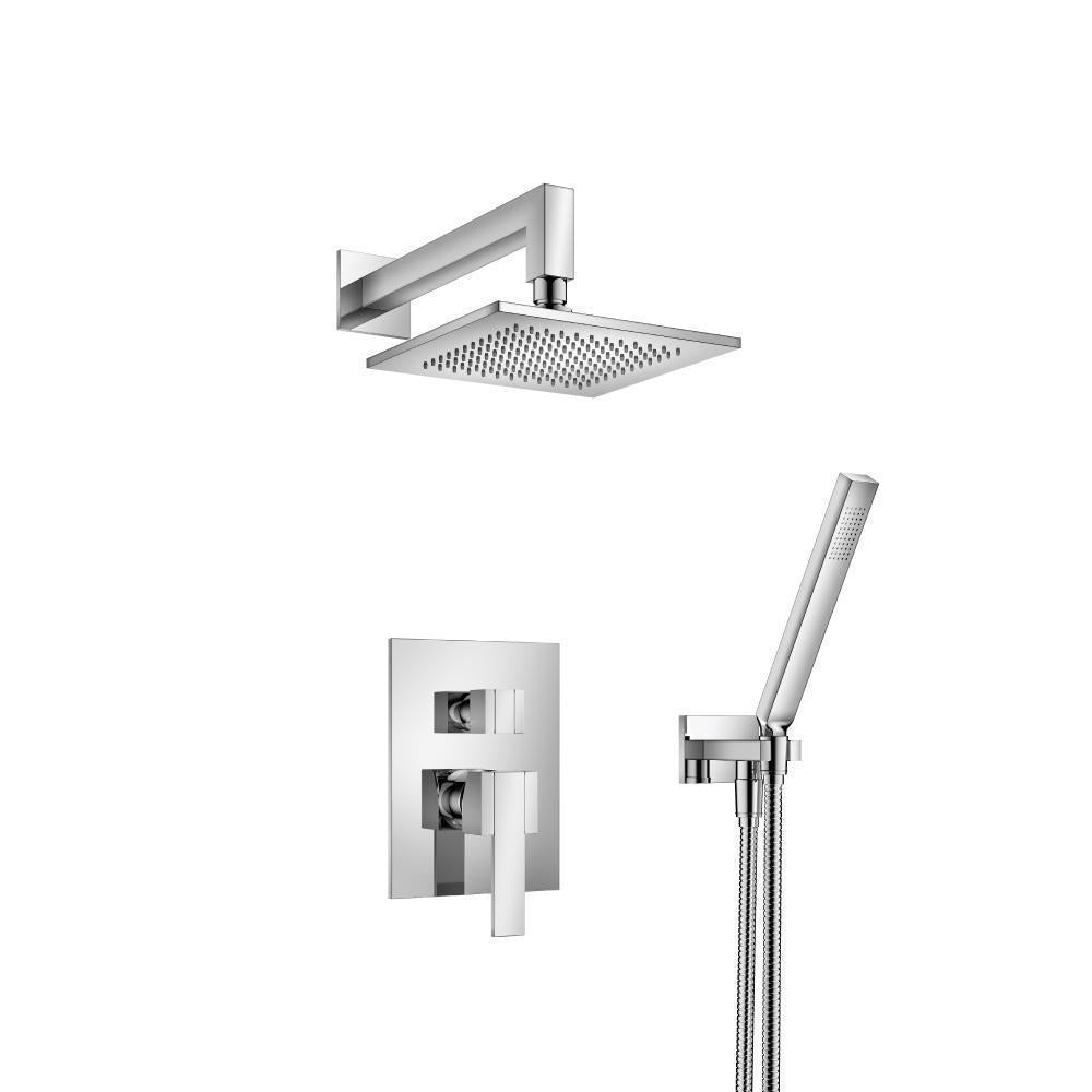 Flusso 150.3300 Two Output Shower Set With Shower Head And Hand Held