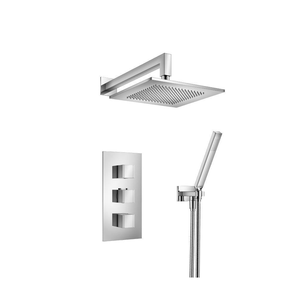 Flusso 150.7150 Two Output Shower Set With Shower Head And Hand Held